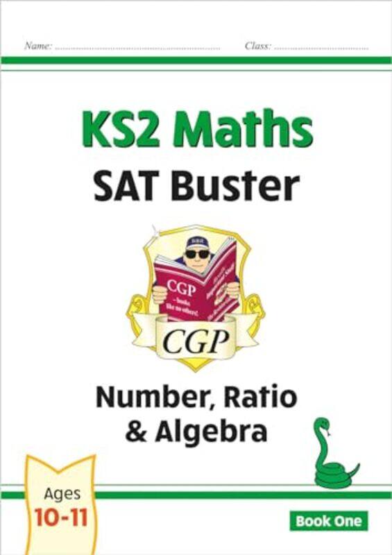 Ks2 Maths Sat Buster Number Ratio & Algebra Book 1 For The 2024 Tests by CGP Books - CGP Books-Paperback
Ks2 Maths Sat Buster Number Ratio & Algebra Book 1 For The 2024 Tests by CGP Books - CGP Books-Paperback