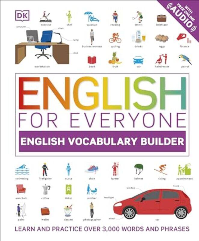 English For Everyone English Vocabulary Builder Library Edition by DK -Hardcover
English For Everyone English Vocabulary Builder Library Edition by DK -Hardcover