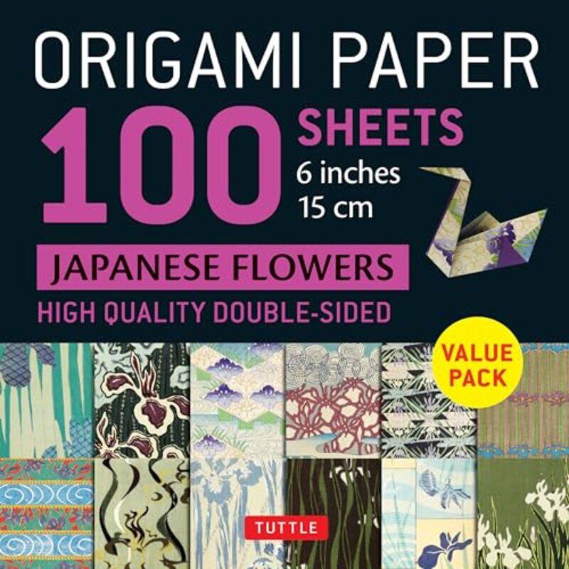 Origami Paper 100 Sheets Japanese Flowers 6 15 Cm by Tuttle Studio - Paperback
Origami Paper 100 Sheets Japanese Flowers 6 15 Cm by Tuttle Studio - Paperback