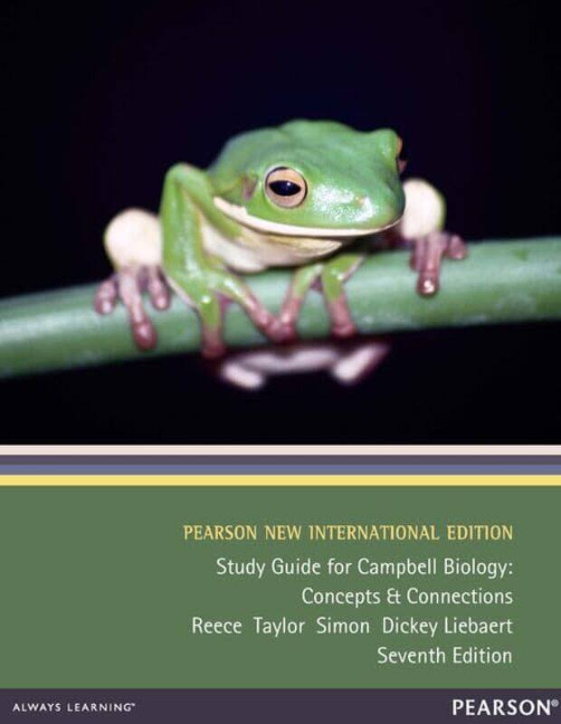 Study Guide for Campbell Biology Pearson New International Edition by Jane ReeceMartha TaylorEric SimonJean DickeyRichard Liebaert-Paperback
Study Guide for Campbell Biology Pearson New International Edition by Jane ReeceMartha TaylorEric SimonJean DickeyRichard Liebaert-Paperback