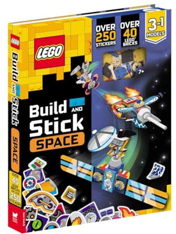Lego Books Build And Stick Space Includes Lego Bricks Book And Over 250 Stickers By Legobuster Books...Hardcover
Lego Books Build And Stick Space Includes Lego Bricks Book And Over 250 Stickers By Legobuster Books...Hardcover