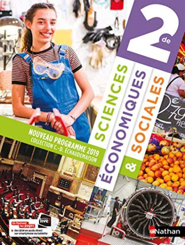 Sciences Economiques & Sociales 2De - Manuel 2019 By Echaudemaison/Okat Paperback
Sciences Economiques & Sociales 2De - Manuel 2019 By Echaudemaison/Okat Paperback