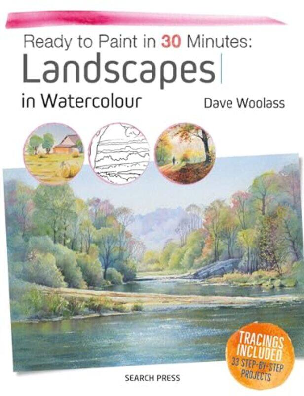 Ready to Paint in 30 Minutes Landscapes in Watercolour by Siddharth Kara-Paperback
Ready to Paint in 30 Minutes Landscapes in Watercolour by Siddharth Kara-Paperback