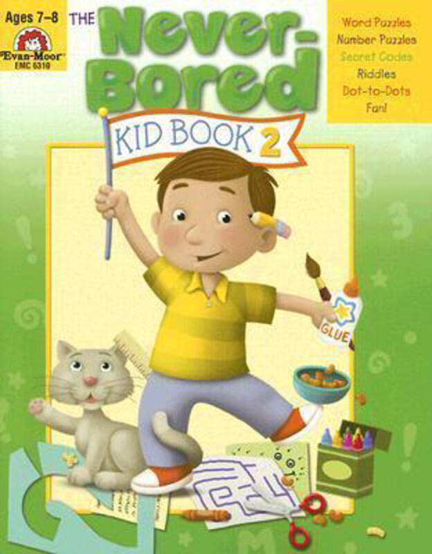 The Never-Bored Kid Book 2 Ages 7-8, Paperback Book, By: Evan-Moor Educational Publishers
The Never-Bored Kid Book 2 Ages 7-8, Paperback Book, By: Evan-Moor Educational Publishers