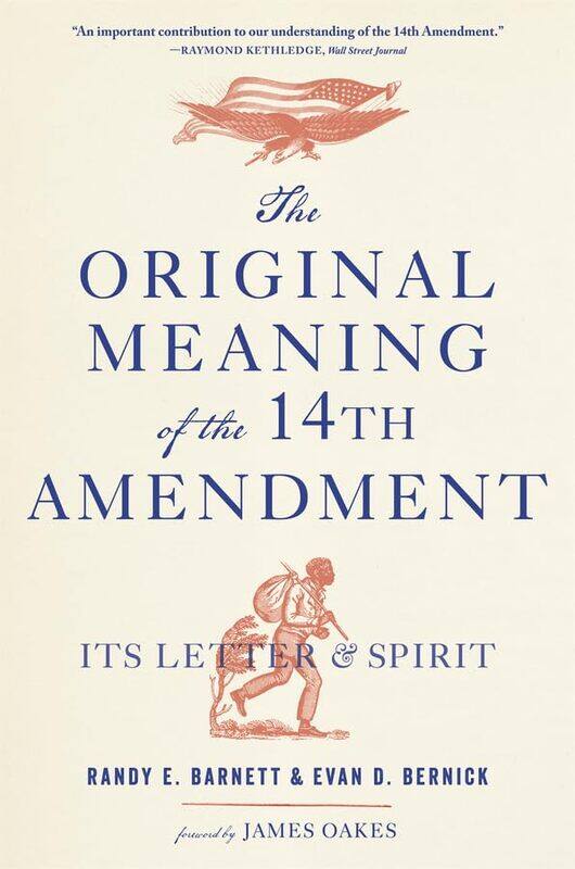 The Original Meaning of the Fourteenth Amendment by Randy E BarnettEvan D Bernick-Paperback
The Original Meaning of the Fourteenth Amendment by Randy E BarnettEvan D Bernick-Paperback