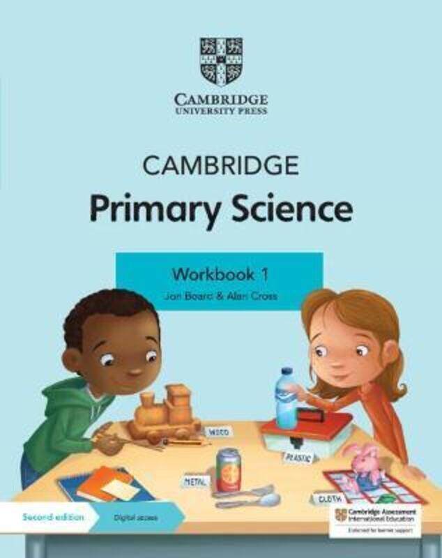 Cambridge Primary Science Workbook 1 with Digital Access (1 Year),Paperback, By:Board, Jon - Cross, Alan
Cambridge Primary Science Workbook 1 with Digital Access (1 Year),Paperback, By:Board, Jon - Cross, Alan