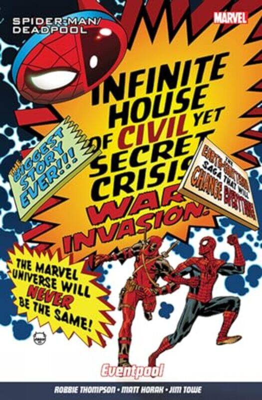 SpiderManDeadpool Vol 9 Eventpool by Robbie ThompsonMatt HorakJim Towe-Paperback
SpiderManDeadpool Vol 9 Eventpool by Robbie ThompsonMatt HorakJim Towe-Paperback