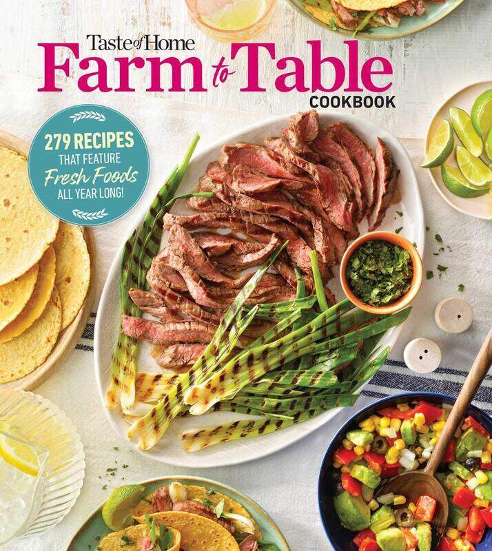 Taste of Home Farm to Table Cookbook: 279 Recipes That Make the Most of the Season's Freshest Foods
Taste of Home Farm to Table Cookbook: 279 Recipes That Make the Most of the Season's Freshest Foods