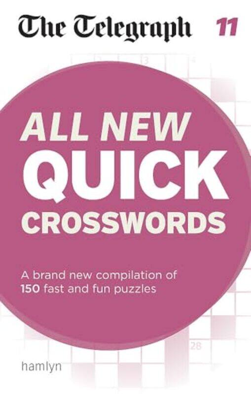 The Telegraph All New Quick Crosswords 11 by Telegraph Media Group Ltd-Paperback
The Telegraph All New Quick Crosswords 11 by Telegraph Media Group Ltd-Paperback