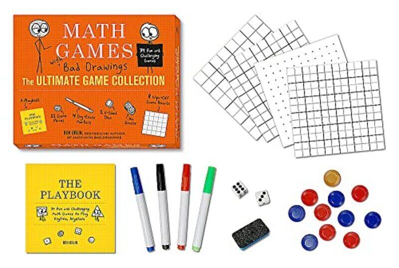 Math Games with Bad Drawings: The Ultimate Game Collection,Paperback by Orlin, Ben
Math Games with Bad Drawings: The Ultimate Game Collection,Paperback by Orlin, Ben