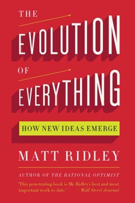 The Evolution Of Everything How New Ideas Emerge By Ridley, Matt Paperback
The Evolution Of Everything How New Ideas Emerge By Ridley, Matt Paperback