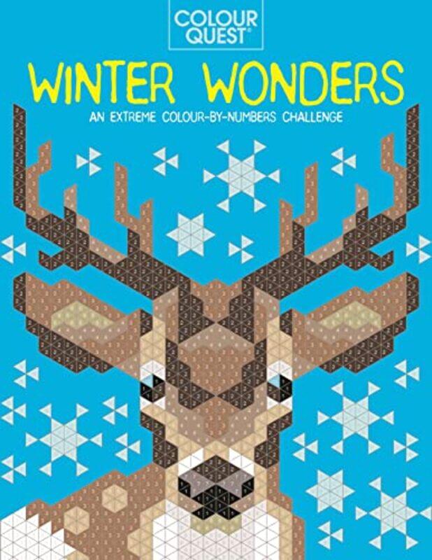 Colour Quest (R): Winter Wonders: An Extreme Colour by Numbers Challenge,Paperback by Daniela Geremia
Colour Quest (R): Winter Wonders: An Extreme Colour by Numbers Challenge,Paperback by Daniela Geremia