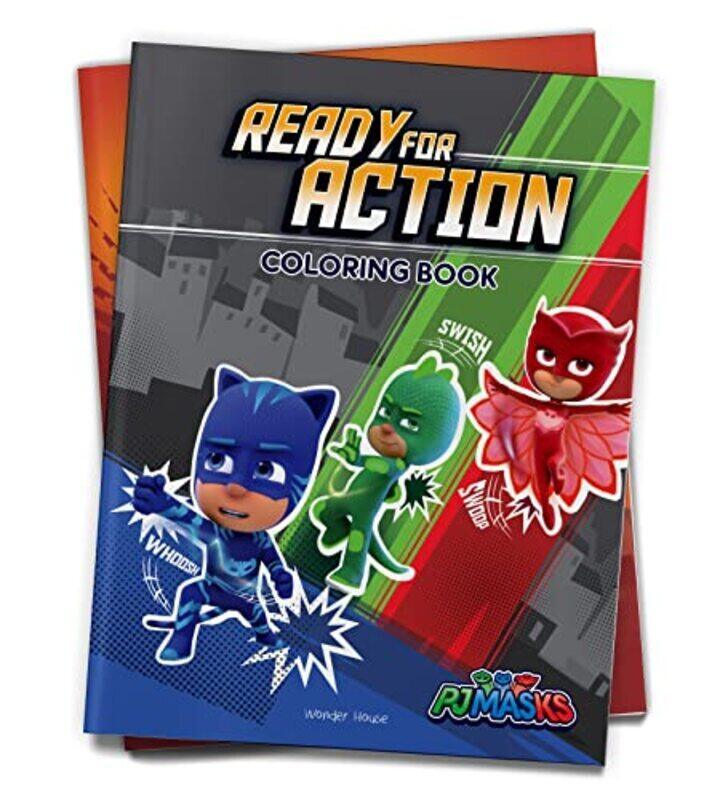 Pj Masks Ready For Action Coloring Book For Kids by Wonder House Books Paperback
Pj Masks Ready For Action Coloring Book For Kids by Wonder House Books Paperback