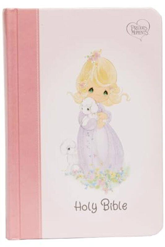 NKJV Precious Moments Small Hands Bible Hardcover Pink Comfort Print by Thomas Nelson-Hardcover
NKJV Precious Moments Small Hands Bible Hardcover Pink Comfort Print by Thomas Nelson-Hardcover