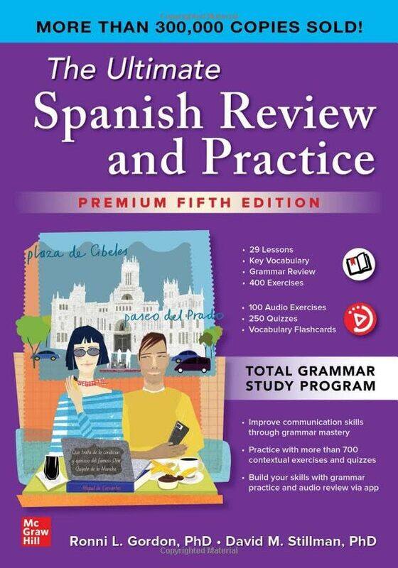 The Ultimate Spanish Review and Practice Premium Fifth Edition by Brian Long-Paperback
The Ultimate Spanish Review and Practice Premium Fifth Edition by Brian Long-Paperback