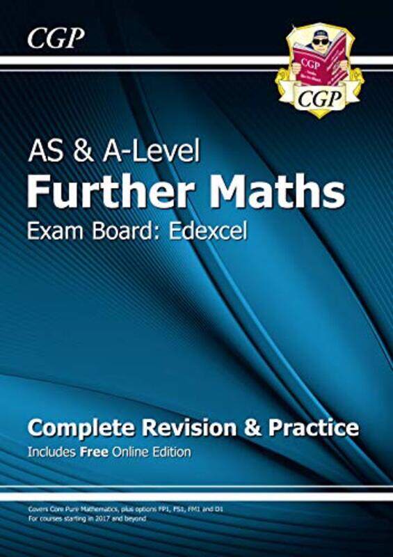AS & A-Level Further Maths for Edexcel: Complete Revision & Practice with Online Edition,Paperback,by:CGP Books - CGP Books
AS & A-Level Further Maths for Edexcel: Complete Revision & Practice with Online Edition,Paperback,by:CGP Books - CGP Books