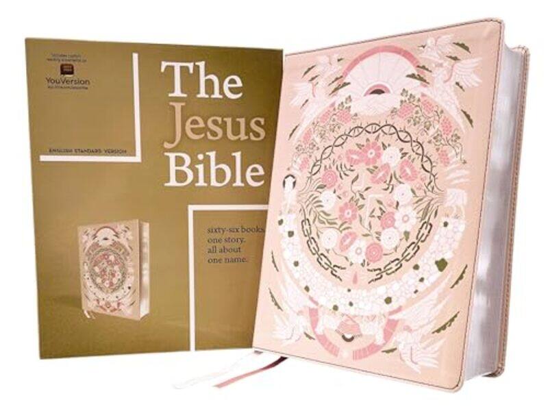 The Jesus Bible Artist Edition Esv Leathersoft Peach Floral, Paperback by Passion Publishing
The Jesus Bible Artist Edition Esv Leathersoft Peach Floral, Paperback by Passion Publishing
