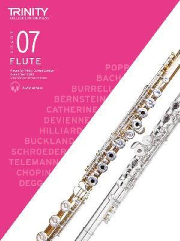 Trinity College London Flute Exam Pieces from 2023: Grade 7,Paperback,ByCollege London, Trinity
Trinity College London Flute Exam Pieces from 2023: Grade 7,Paperback,ByCollege London, Trinity