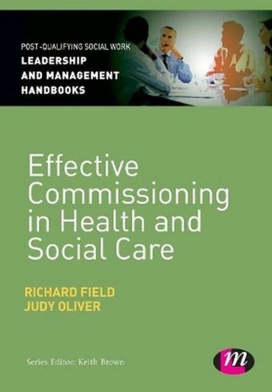 Effective Commissioning in Health and Social Care by Chinese Health Qigong Association-Paperback
Effective Commissioning in Health and Social Care by Chinese Health Qigong Association-Paperback