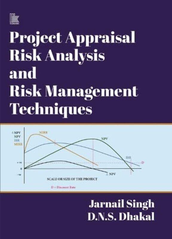 Project Appraisal Risk Analysis And Risk Management Techniques by Jarnail SinghDNS Dhakal-Hardcover
Project Appraisal Risk Analysis And Risk Management Techniques by Jarnail SinghDNS Dhakal-Hardcover