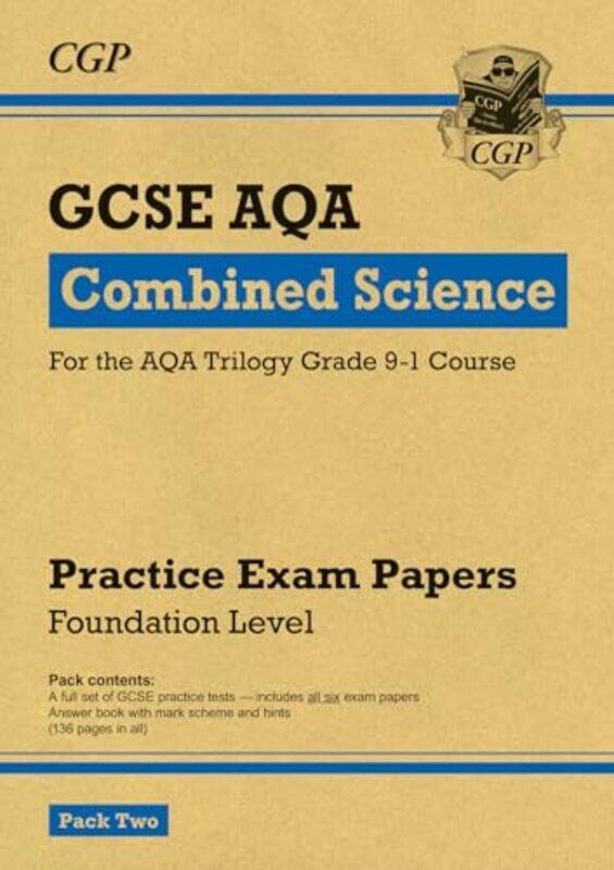 GCSE Combined Science AQA Practice Papers Foundation Pack 2 by Fenella FieldingSimon McKay-Paperback
GCSE Combined Science AQA Practice Papers Foundation Pack 2 by Fenella FieldingSimon McKay-Paperback