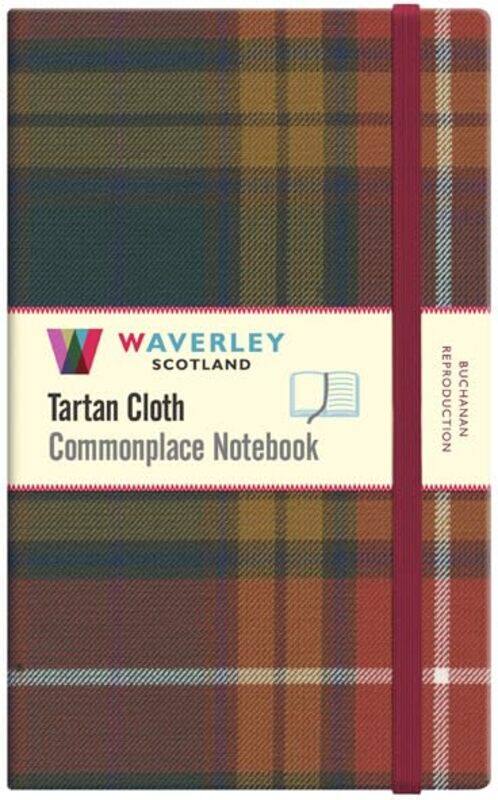 Waverley L Buchanan Reproduction Tartan Cloth Large Notebook by Waverley-Hardcover
Waverley L Buchanan Reproduction Tartan Cloth Large Notebook by Waverley-Hardcover