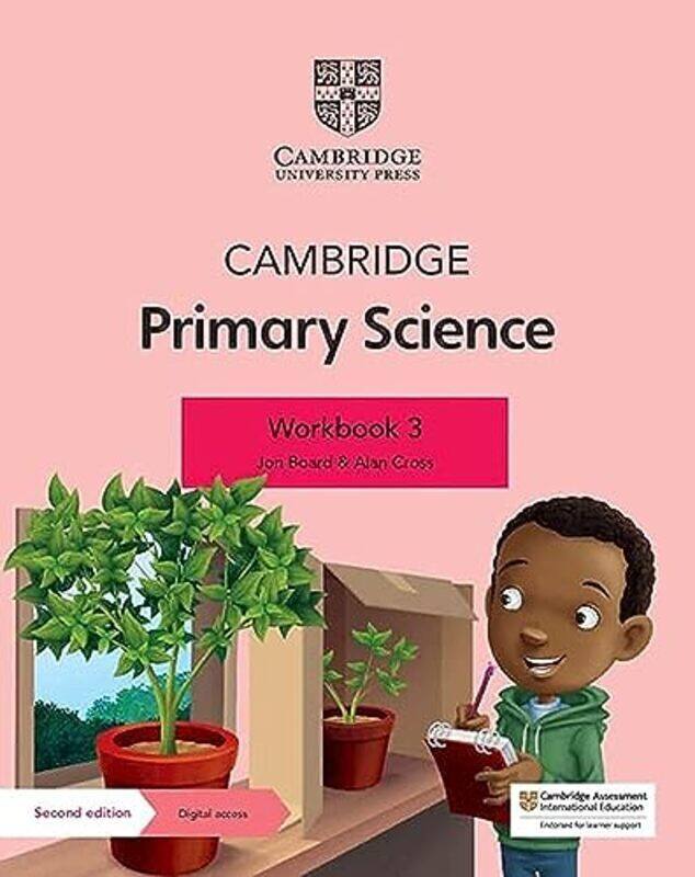 Cambridge Primary Science Workbook 3 with Digital Access 1 Year Paperback by Jon Board; Alan Cross
Cambridge Primary Science Workbook 3 with Digital Access 1 Year Paperback by Jon Board; Alan Cross