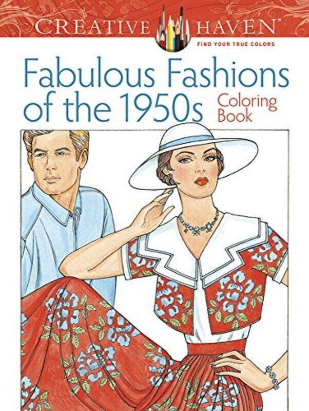 Creative Haven Fabulous Fashions of the 1950s Coloring Book by Ming-Ju Sun-Paperback
Creative Haven Fabulous Fashions of the 1950s Coloring Book by Ming-Ju Sun-Paperback