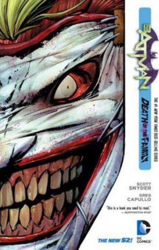 Batman Vol. 3: Death of the Family (The New 52).paperback,By :Scott Snyder
Batman Vol. 3: Death of the Family (The New 52).paperback,By :Scott Snyder