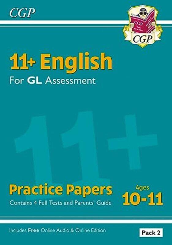 11+ Gl English Practice Papers: Ages 10-11 - Pack 2 (With Parents' Guide & Online Edition) By Cgp Books - Cgp Books Paperback
11+ Gl English Practice Papers: Ages 10-11 - Pack 2 (With Parents' Guide & Online Edition) By Cgp Books - Cgp Books Paperback