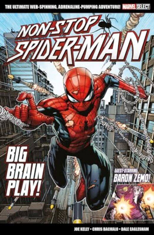 Marvel Select NonStop SpiderMan Big Brain Play by Joe KellyChris BachaloDale Eaglesham-Paperback
Marvel Select NonStop SpiderMan Big Brain Play by Joe KellyChris BachaloDale Eaglesham-Paperback