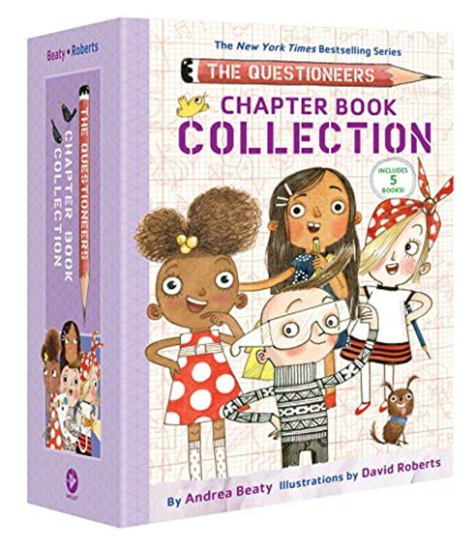 The Questioneers Chapter Book Collection Books 15 by Beaty, Andrea - Roberts, David - Hardcover
The Questioneers Chapter Book Collection Books 15 by Beaty, Andrea - Roberts, David - Hardcover