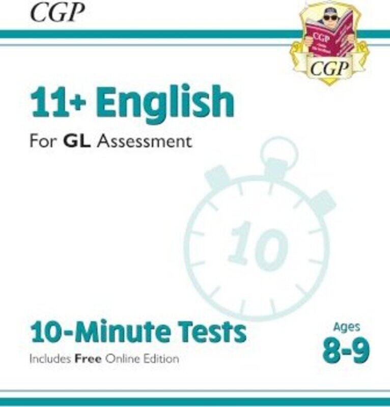 11+ GL 10-Minute Tests: English - Ages 8-9 (with Online Edition).paperback,By :CGP Books - CGP Books
11+ GL 10-Minute Tests: English - Ages 8-9 (with Online Edition).paperback,By :CGP Books - CGP Books