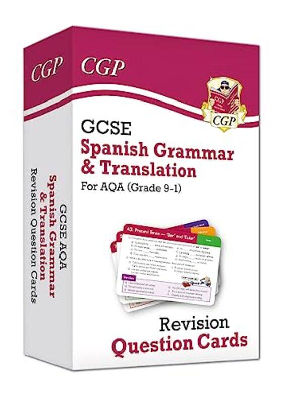 GCSE AQA Spanish Grammar & Translation Revision Question Cards For exams in 2025 by Gilly SeddonErwin Neudorfer-Hardcover
GCSE AQA Spanish Grammar & Translation Revision Question Cards For exams in 2025 by Gilly SeddonErwin Neudorfer-Hardcover