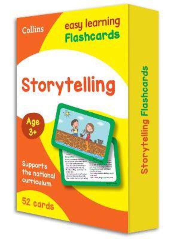 Storytelling Flashcards: Ideal for home learning (Collins Easy Learning Preschool).paperback,By :Collins Easy Learning
Storytelling Flashcards: Ideal for home learning (Collins Easy Learning Preschool).paperback,By :Collins Easy Learning