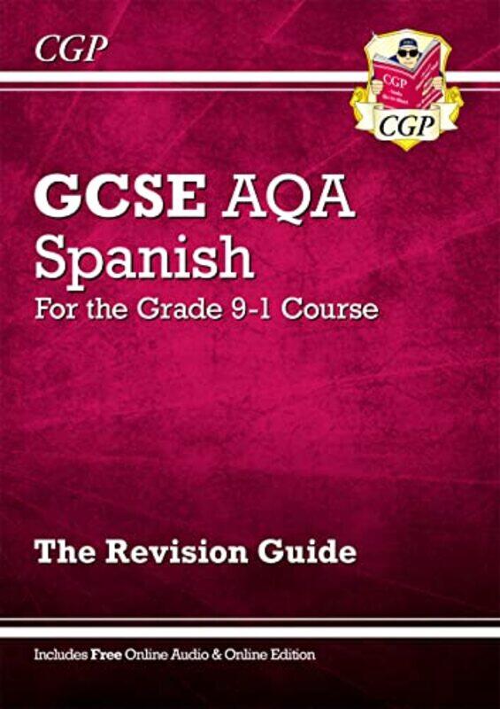 GCSE Spanish AQA Revision Guide (with Free Online Edition & Audio),Paperback,by:CGP Books - CGP Books
GCSE Spanish AQA Revision Guide (with Free Online Edition & Audio),Paperback,by:CGP Books - CGP Books