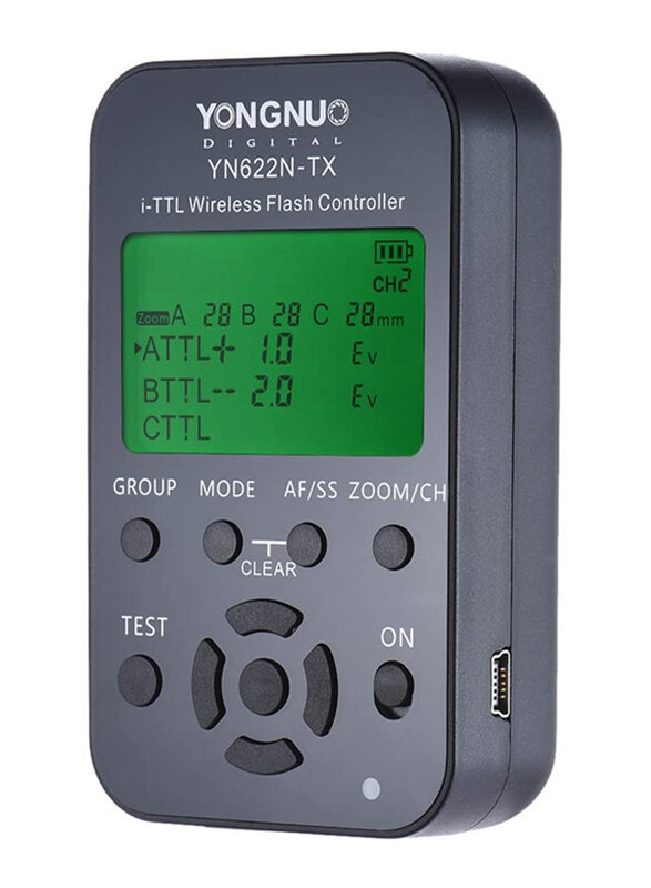 Yongnuo YN622N-KIT Wireless Remote Control and 100M I-TTL Flash Trigger Transceiver Pair Kit for Nikon D70 D80 D90 D200 D300 DSLRs, Black
Yongnuo YN622N-KIT Wireless Remote Control and 100M I-TTL Flash Trigger Transceiver Pair Kit for Nikon D70 D80 D90 D200 D300 DSLRs, Black