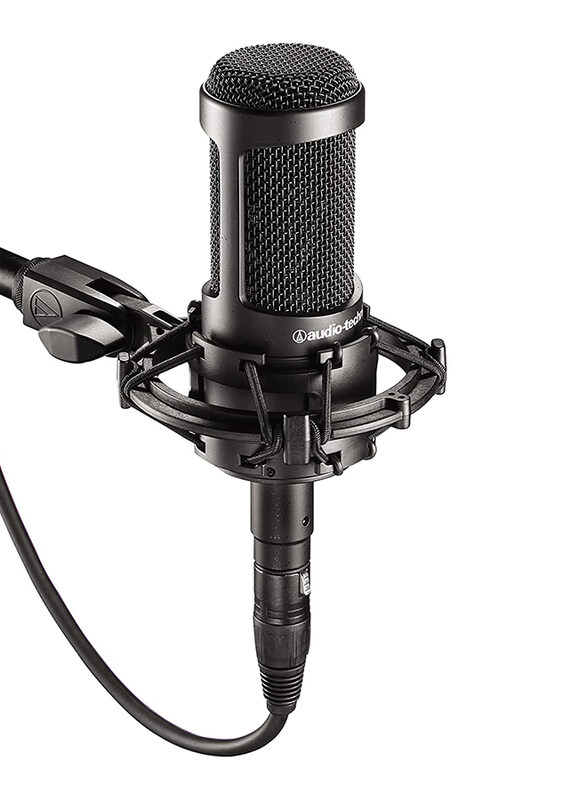 Audio-Technica AT2035 20 Series Cardioid Condenser Side Address Microphone, Black
Audio-Technica AT2035 20 Series Cardioid Condenser Side Address Microphone, Black