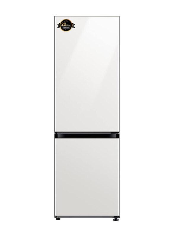 Samsung 350L Bottom Mount Refrigerator with Metal Cooling, RB33T3662AP/AE, White
Samsung 350L Bottom Mount Refrigerator with Metal Cooling, RB33T3662AP/AE, White