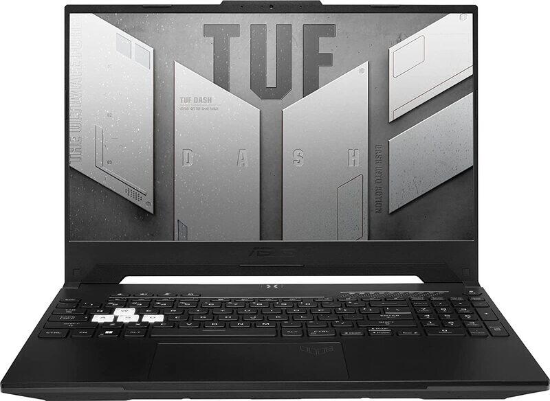 ASUS TUF Dash FX517ZR Gaming Laptop - 15.6" Full HD 144Hz, Core i7-12650H, 16GB RAM, 1TB SSD, NVidia GeForce RTX 3070 8GB, Windows 11 Home - Off Black
ASUS TUF Dash FX517ZR Gaming Laptop - 15.6" Full HD 144Hz, Core i7-12650H, 16GB RAM, 1TB SSD, NVidia GeForce RTX 3070 8GB, Windows 11 Home - Off Black