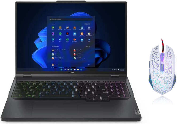 Lenovo Legion Pro 5 Gaming Laptop, 16" WQXGA 165Hz, Core i7-13700HX, 16GB RAM 512GB SSD, 8GB NVIDIA RTX 4060, Windows 11 Home. Black with Free Gaming
Lenovo Legion Pro 5 Gaming Laptop, 16" WQXGA 165Hz, Core i7-13700HX, 16GB RAM 512GB SSD, 8GB NVIDIA RTX 4060, Windows 11 Home. Black with Free Gaming