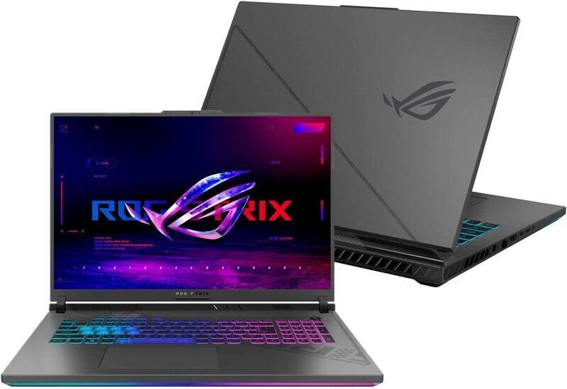 ASUS ROG Strix G18 Gaming Laptop, 18" WQXGA 240Hz, Intel Core i9-13980HX, 64GB RAM 2TB SSD, 12GB NVIDIA RTX 4080, Windows 11 Home. Gray
ASUS ROG Strix G18 Gaming Laptop, 18" WQXGA 240Hz, Intel Core i9-13980HX, 64GB RAM 2TB SSD, 12GB NVIDIA RTX 4080, Windows 11 Home. Gray