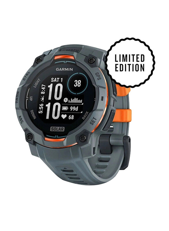 Garmin Instinct 3 Solar 45mm AMOLED Display Limited Edition Smartwatch, GPS, Twilight
Garmin Instinct 3 Solar 45mm AMOLED Display Limited Edition Smartwatch, GPS, Twilight