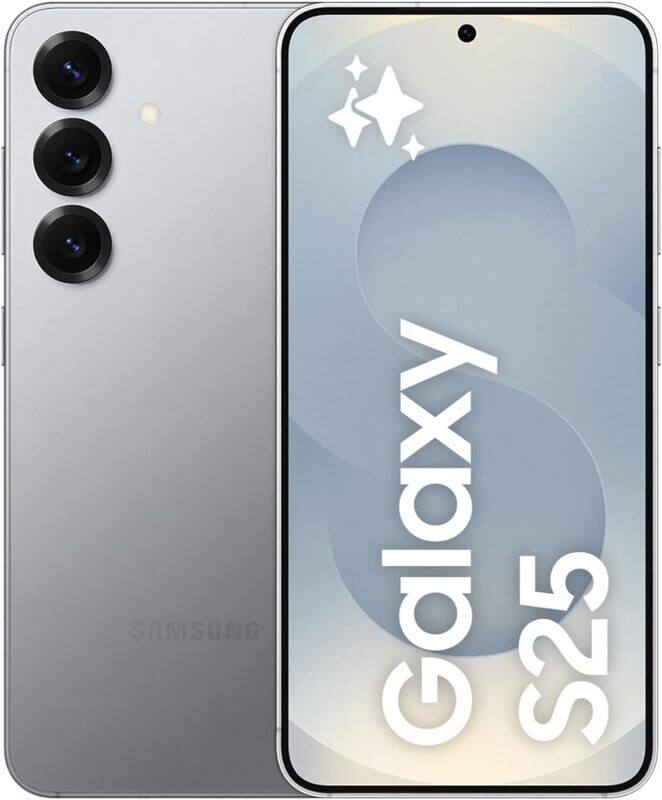 Samsung Galaxy S25 AI Phone, 256GB Storage, 12GB RAM, Silver Shadow, Android Smartphone, 50MP Camera, Long Battery Life (UAE Version)
Samsung Galaxy S25 AI Phone, 256GB Storage, 12GB RAM, Silver Shadow, Android Smartphone, 50MP Camera, Long Battery Life (UAE Version)