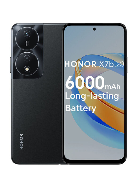 Honor X7b 256GB Midnight Black, 8GB RAM, 5G, Dual Sim Smartphone, Middle East Version
Honor X7b 256GB Midnight Black, 8GB RAM, 5G, Dual Sim Smartphone, Middle East Version
