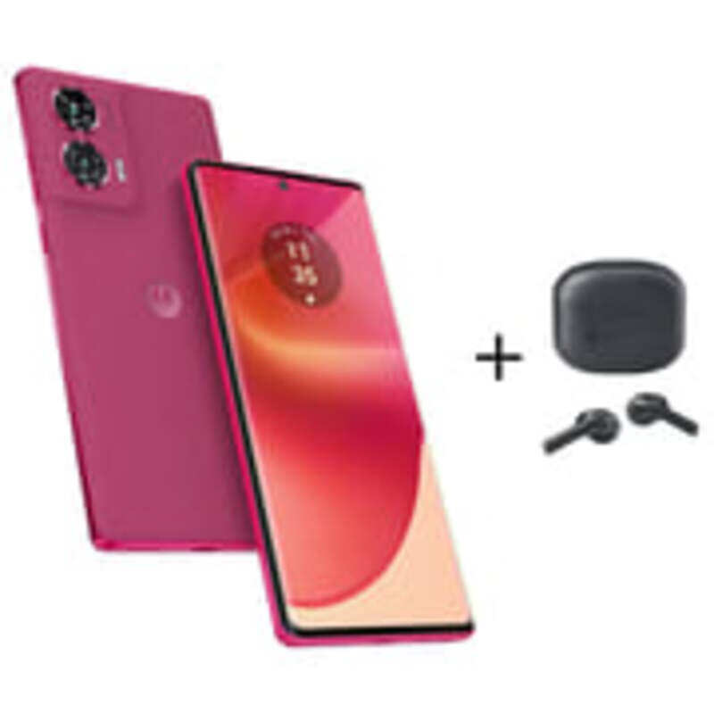 Motorola Edge 50 Fusion 512GB Pink 5G Smartphone + Moto Buds + Screen Damage Protection
Motorola Edge 50 Fusion 512GB Pink 5G Smartphone + Moto Buds + Screen Damage Protection