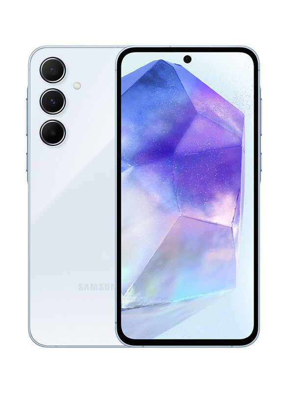 Samsung Galaxy A55 256GB Awesome Ice Blue, 8GB RAM, 5G, Dual Sim Smartphone, Middle East Version
Samsung Galaxy A55 256GB Awesome Ice Blue, 8GB RAM, 5G, Dual Sim Smartphone, Middle East Version