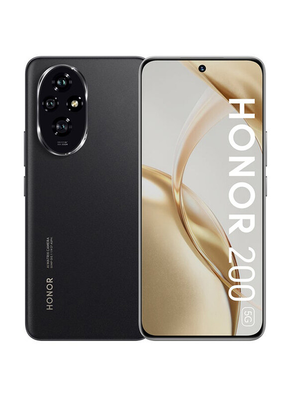 Honor 200 256GB Black, 12GB RAM, 5G with Free Gift X5 TWS Headphone + 12 Month Screen Protection, Dual Sim Smartphone, Middle East Version
Honor 200 256GB Black, 12GB RAM, 5G with Free Gift X5 TWS Headphone + 12 Month Screen Protection, Dual Sim Smartphone, Middle East Version