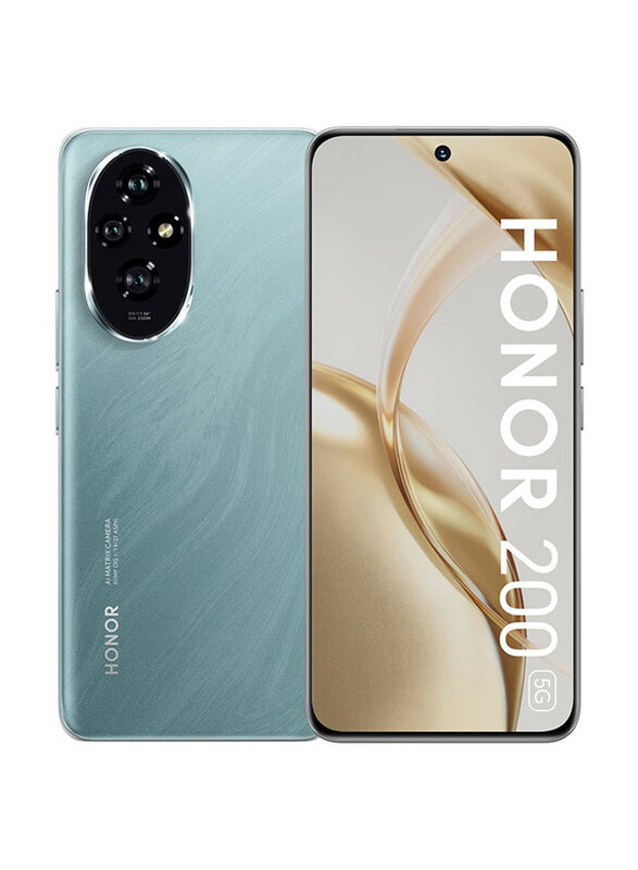 Honor 200 256GB Emerald Green, 12GB RAM, 5G with Free Gift Honor Choice Earbuds X5 + 12 Month Screen Protection, Dual Sim Smartphone, Middle East Vers
Honor 200 256GB Emerald Green, 12GB RAM, 5G with Free Gift Honor Choice Earbuds X5 + 12 Month Screen Protection, Dual Sim Smartphone, Middle East Vers