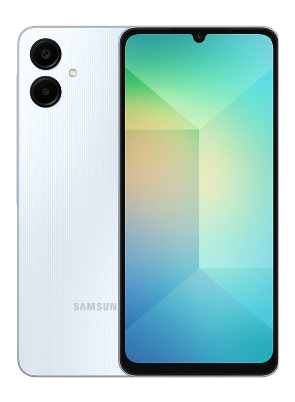 Samsung Galaxy A06 64GB Light Blue, 4GB RAM, 4G, Dual Sim Smartphone, Middle East Version
Samsung Galaxy A06 64GB Light Blue, 4GB RAM, 4G, Dual Sim Smartphone, Middle East Version